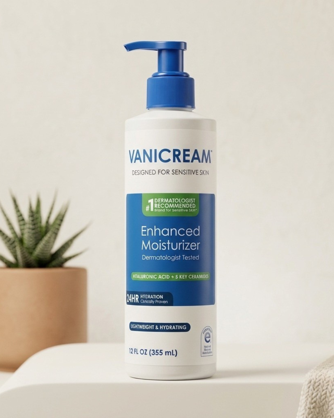 Vanicream Enhanced Moisturizer 355ml