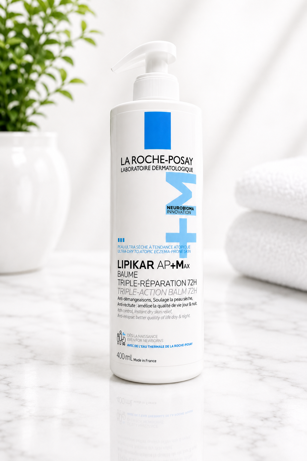 La Roche-Posay Lipikar AP+Max Baume Triple Action Balm 400ml