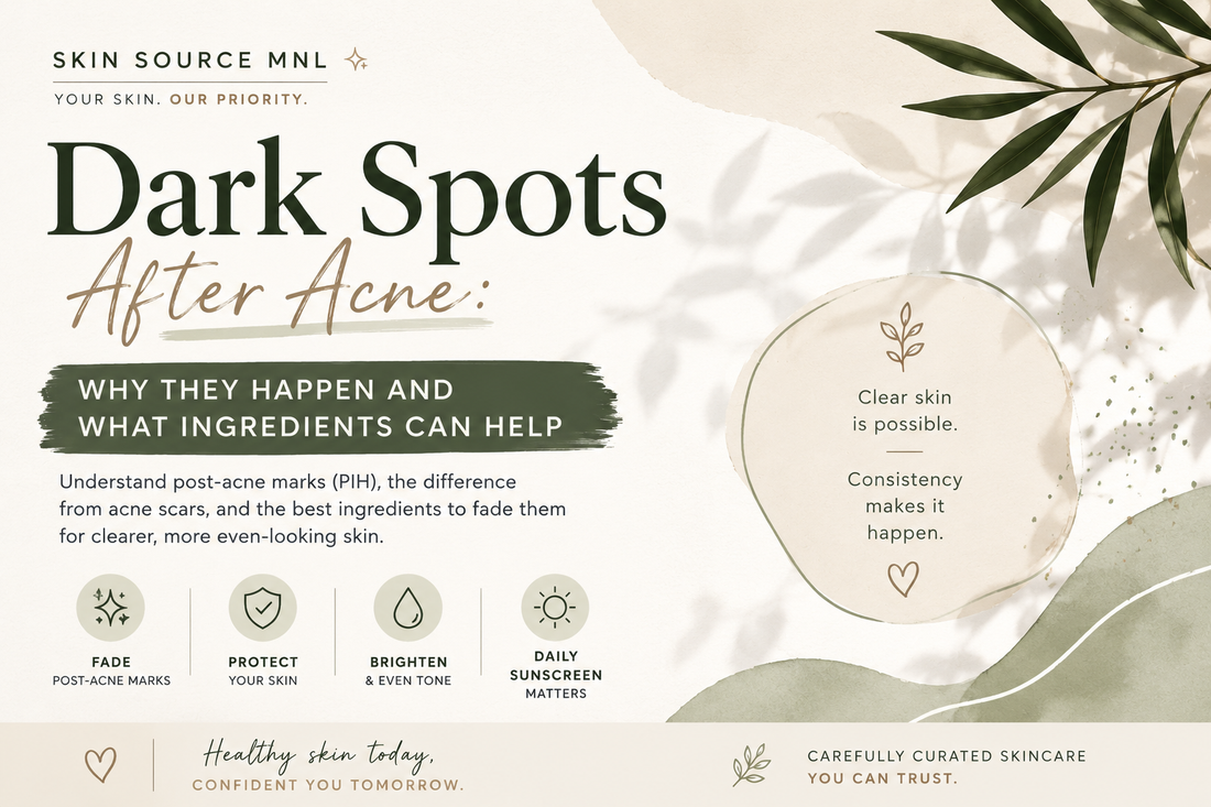 Dark Spots After Acne: Why They Happen and What Ingredients Can Help?