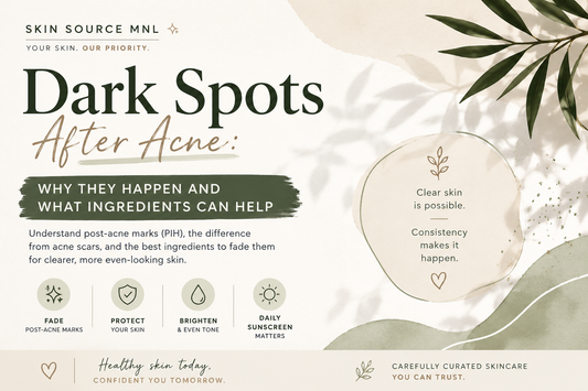 Dark Spots After Acne: Why They Happen and What Ingredients Can Help?