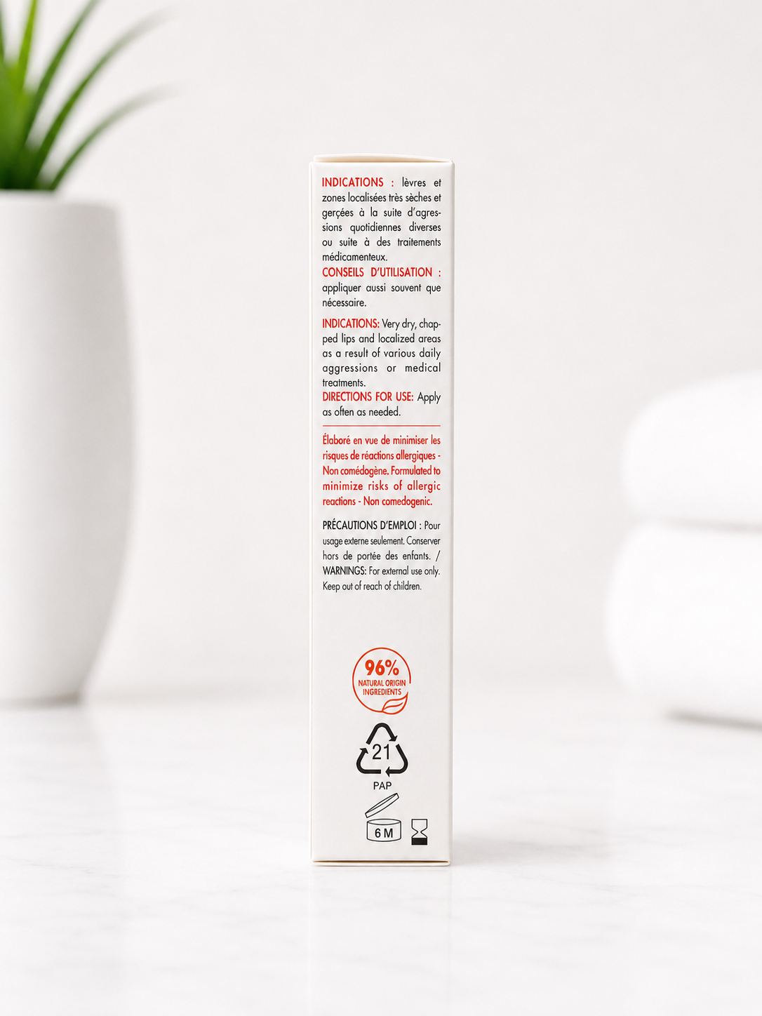 Avène Cicalfate+ Restorative Lip Balm 10ml