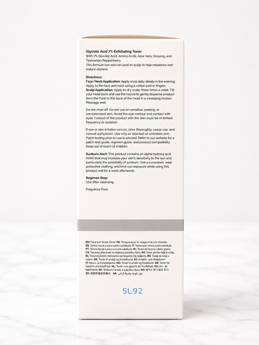 The Ordinary Glycolic Acid 7% Exfoliating Toner 240ml
