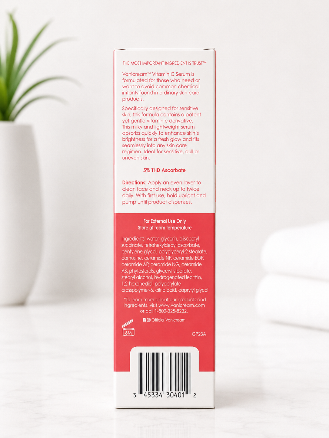 Vanicream Vitamin C Serum with Ceramides 35ml