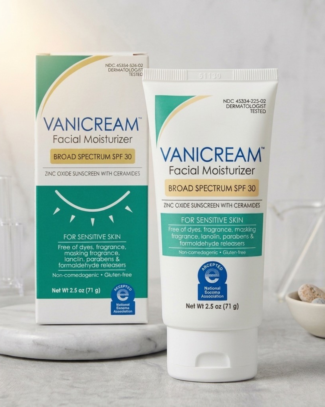 Vanicream Facial Moisturizer Broad Spectrum (Spf 30) 71ml